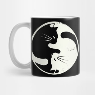 Cat Yin Yang Mug